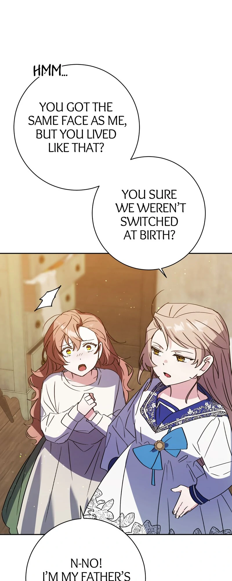 I Thought I was the Real Daughter chapter 48 page 54