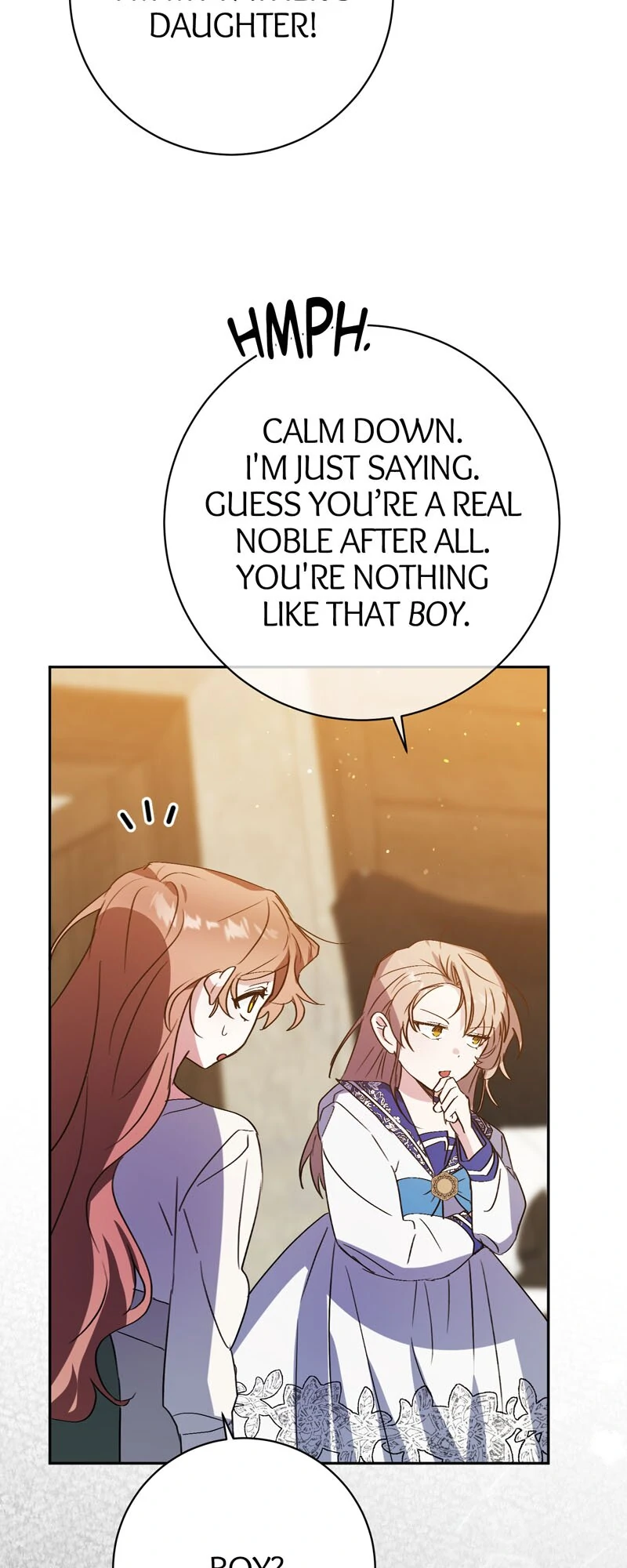 I Thought I was the Real Daughter chapter 48 page 55