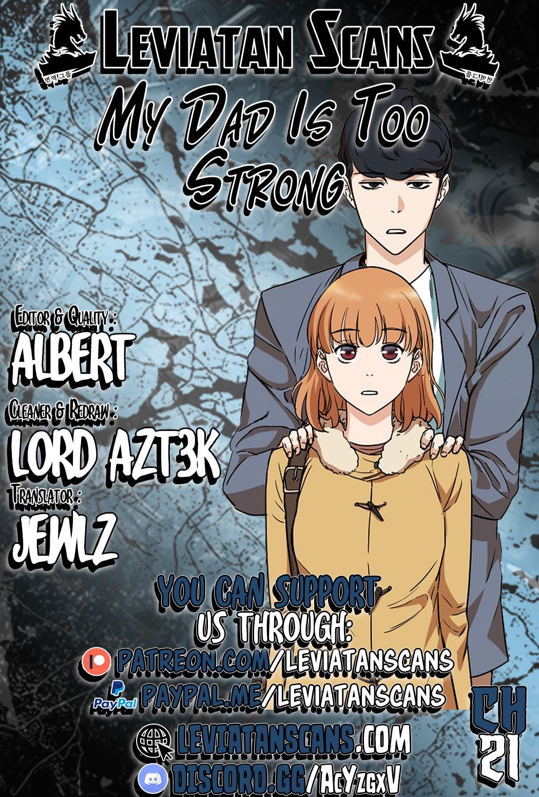 My Dad Is Too Strong chapter 21 page 1
