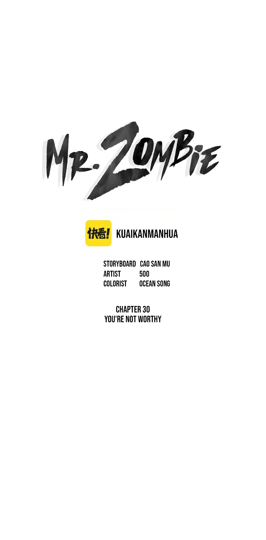 Mr. Zombie chapter 30 page 2