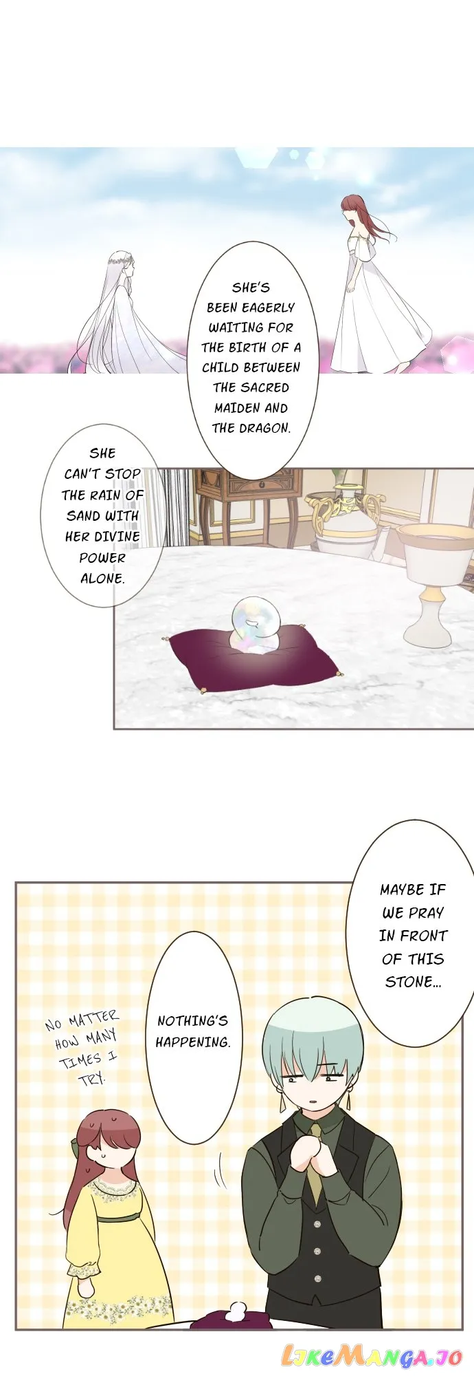 Protected by My Dragon Knight chapter 117 page 2