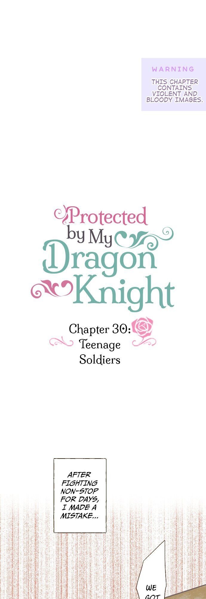 Protected by My Dragon Knight chapter 30 page 1