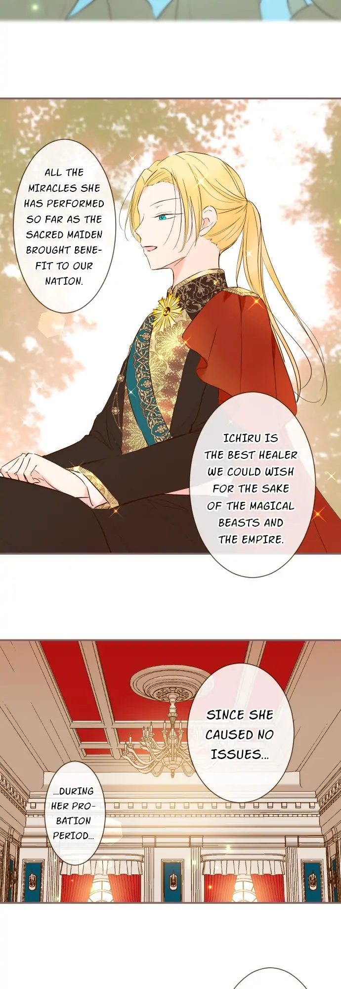 Protected by My Dragon Knight chapter 73 page 12
