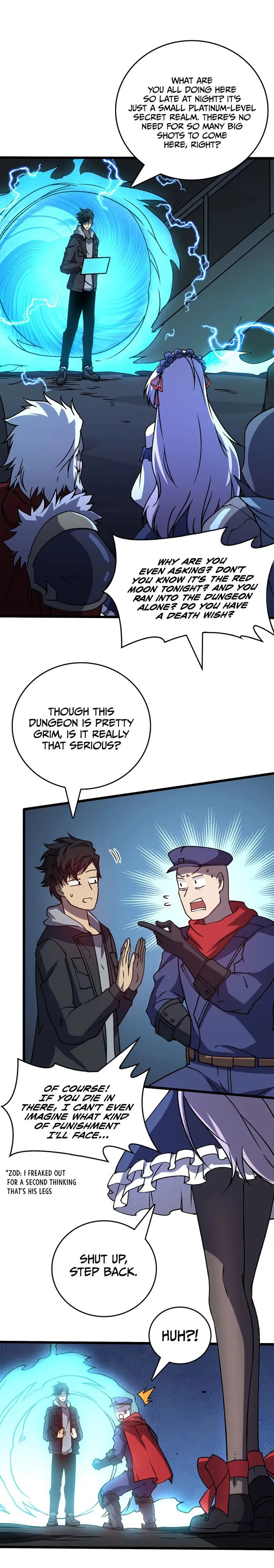 Starting as the Black Dragon BOSS chapter 22 page 1