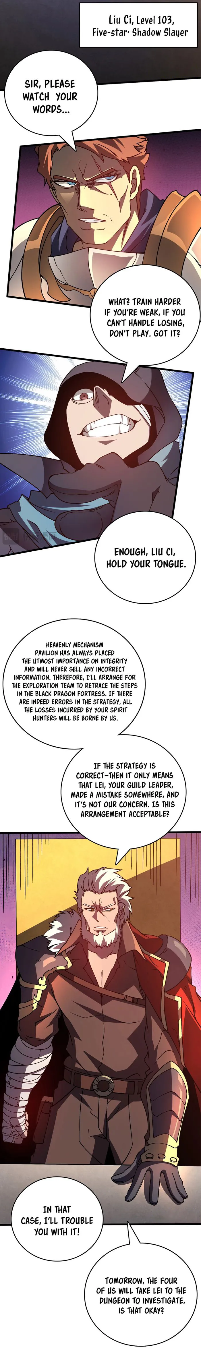 Starting as the Black Dragon BOSS chapter 7 page 9