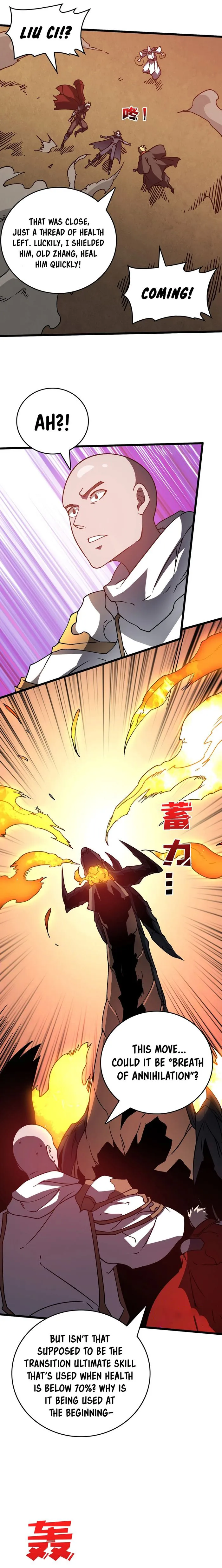 Starting as the Black Dragon BOSS chapter 8 page 13