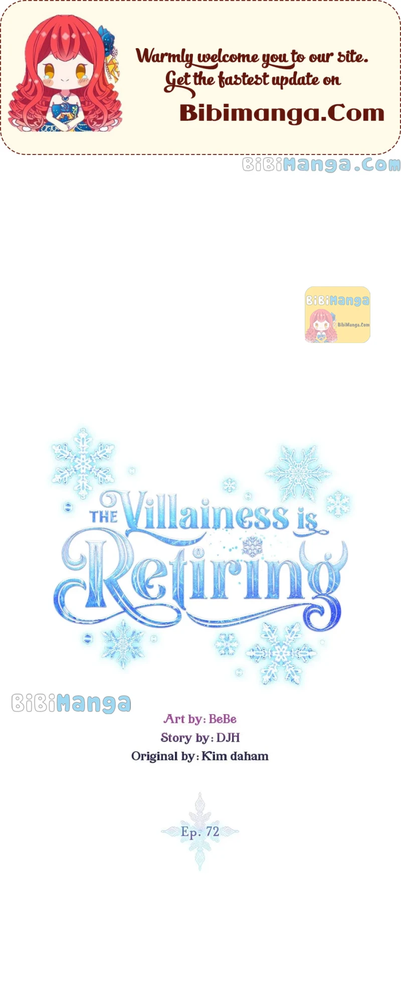 I’ll Just Live on as a Villainess chapter 72 page 1