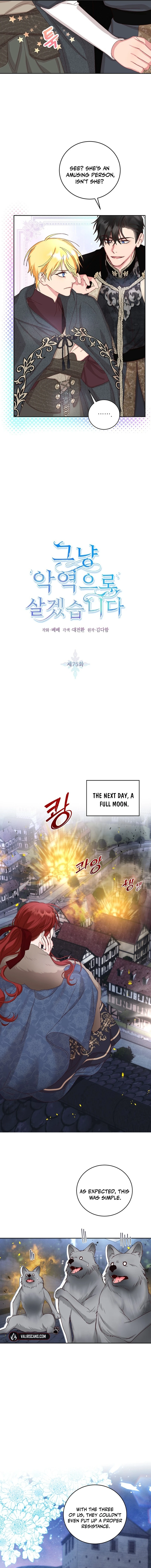 I’ll Just Live on as a Villainess chapter 75 page 3
