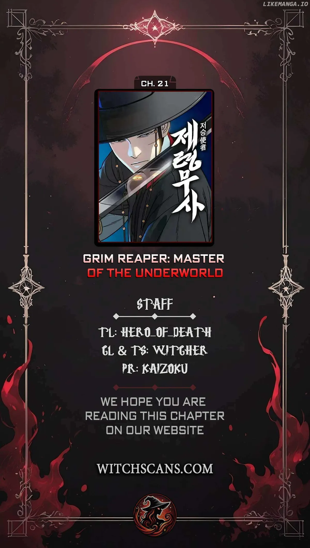 Grim Reaper: Master of the Underworld chapter 21 page 1