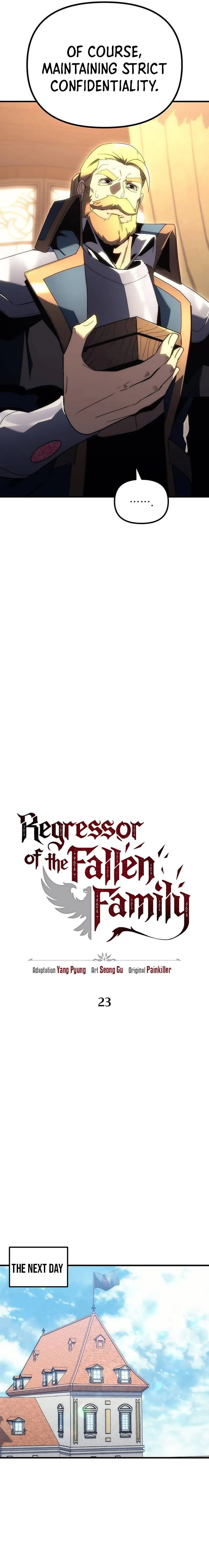 Regressor of the Fallen family chapter 23 page 11