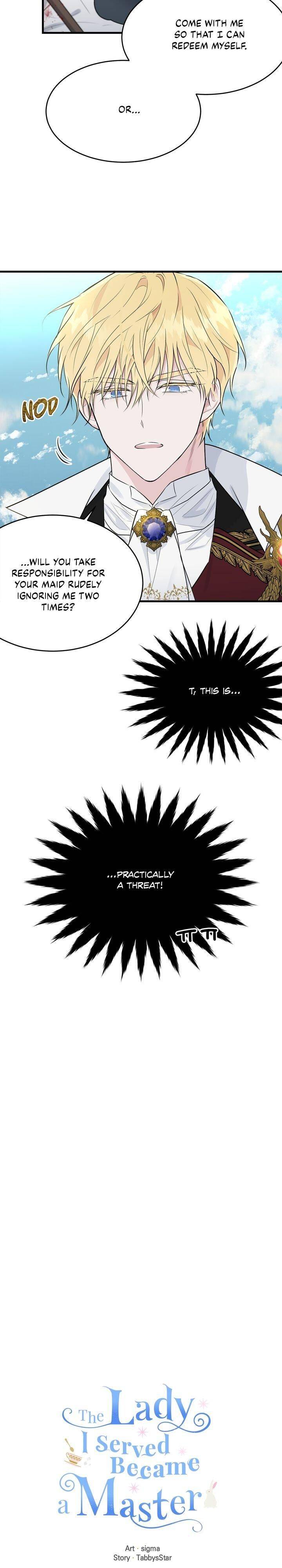 The Young Lady I Served Became a Young Master chapter 33 page 14