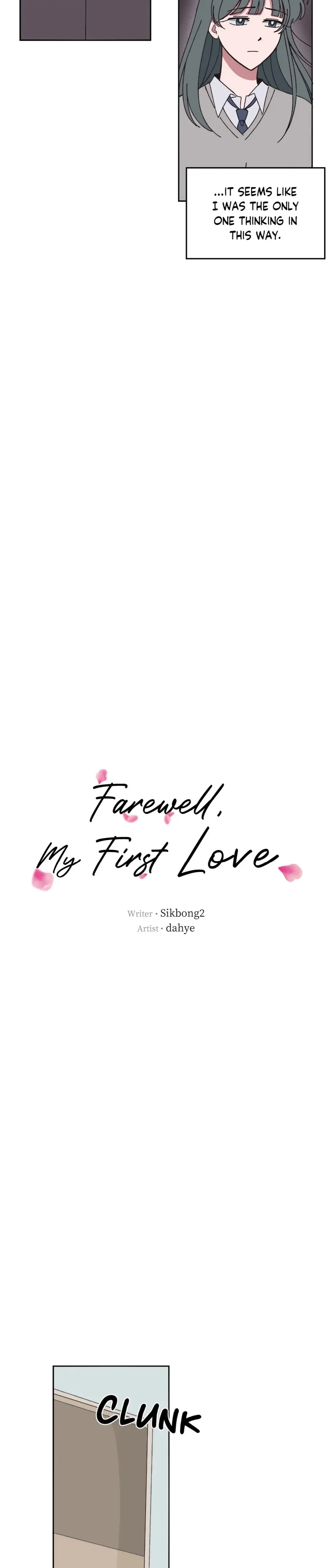 Farewell, My First Love chapter 4 page 6