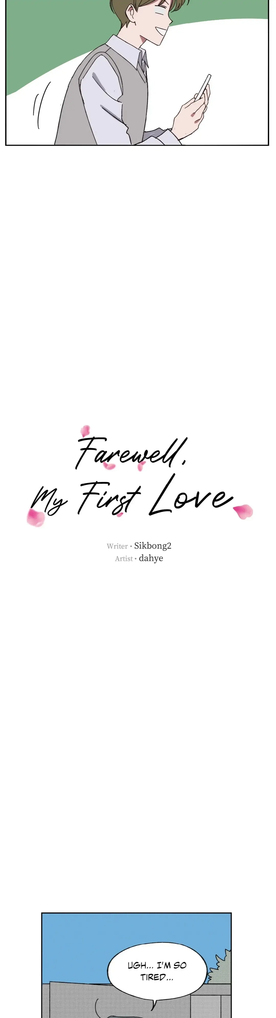 Farewell, My First Love chapter 9 page 15