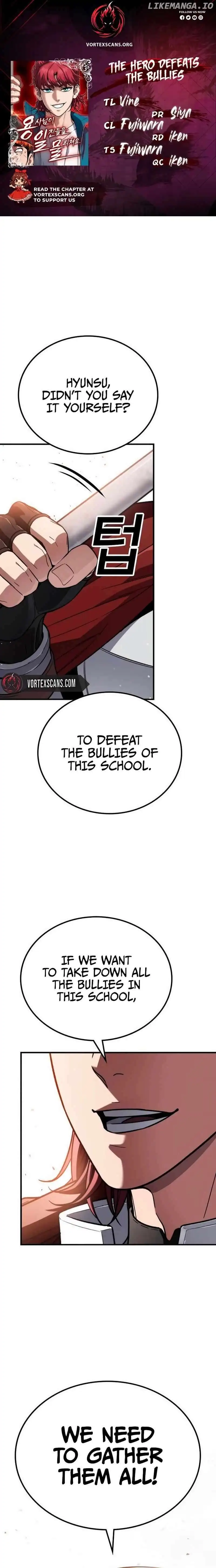 The Hero Defeats the Bullies chapter 3 page 1