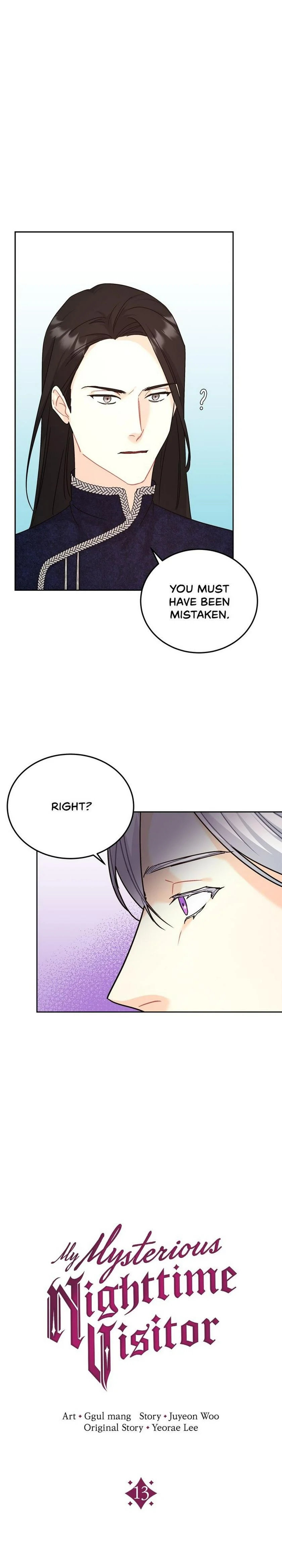 My Mysterious Nighttime Visitor chapter 13 page 6