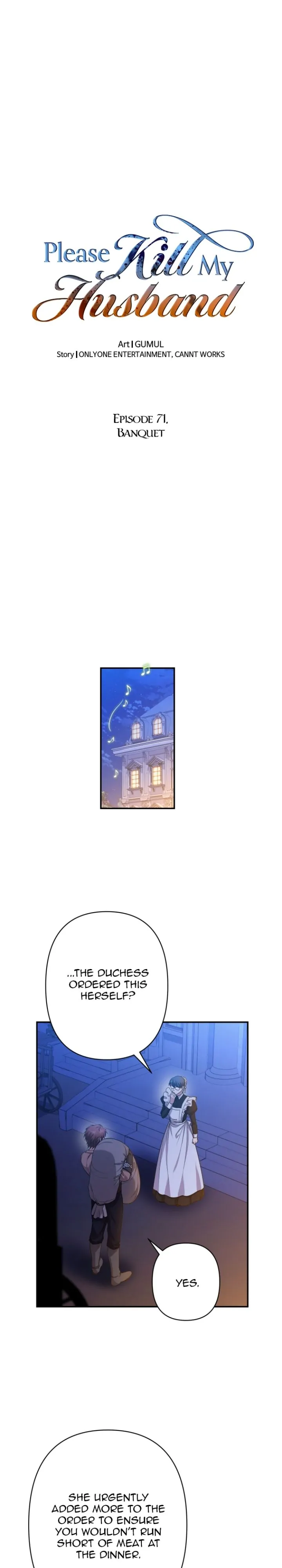 Kill My Husband chapter 71 page 1