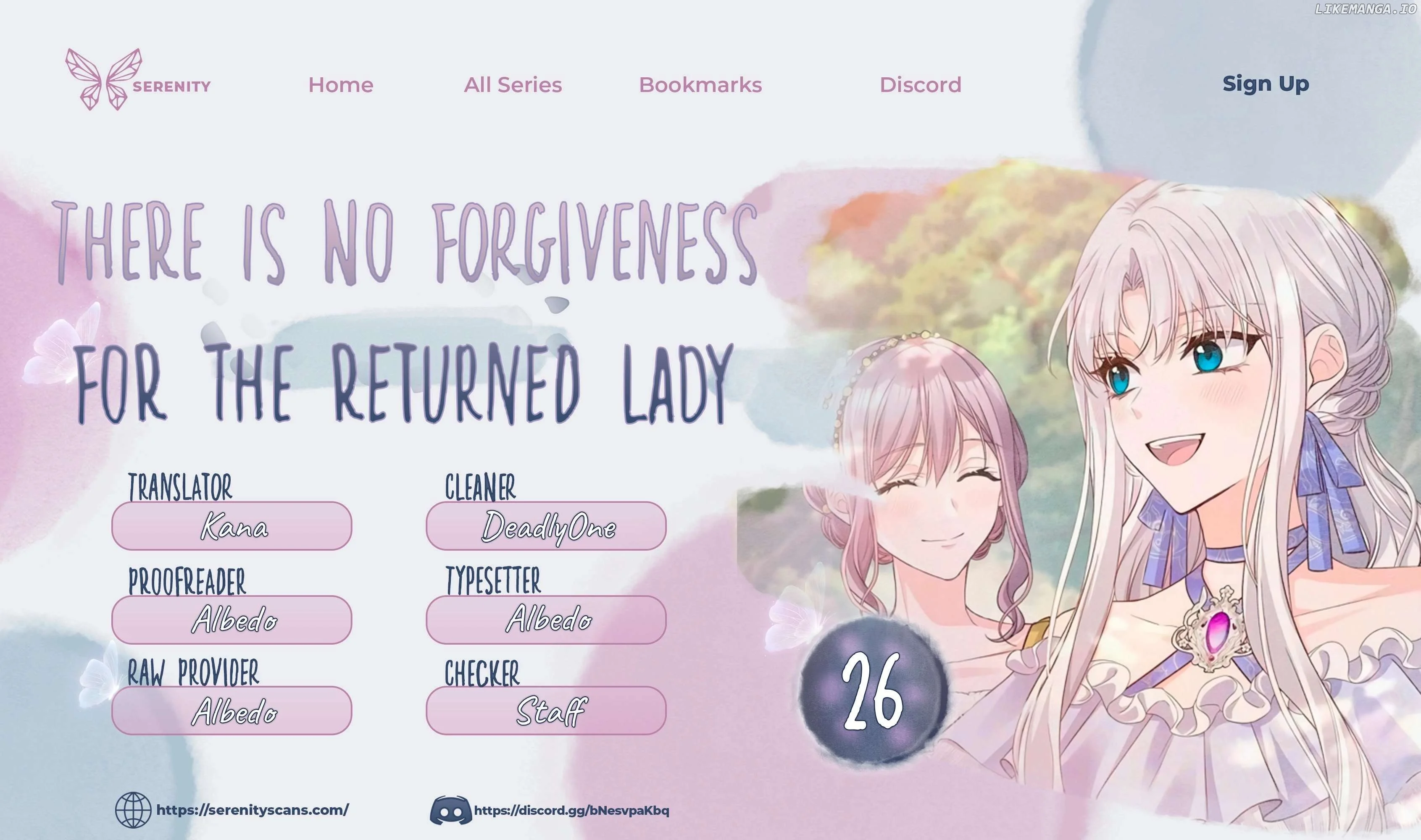 There is no forgiveness from the regressed lady chapter 26 page 1