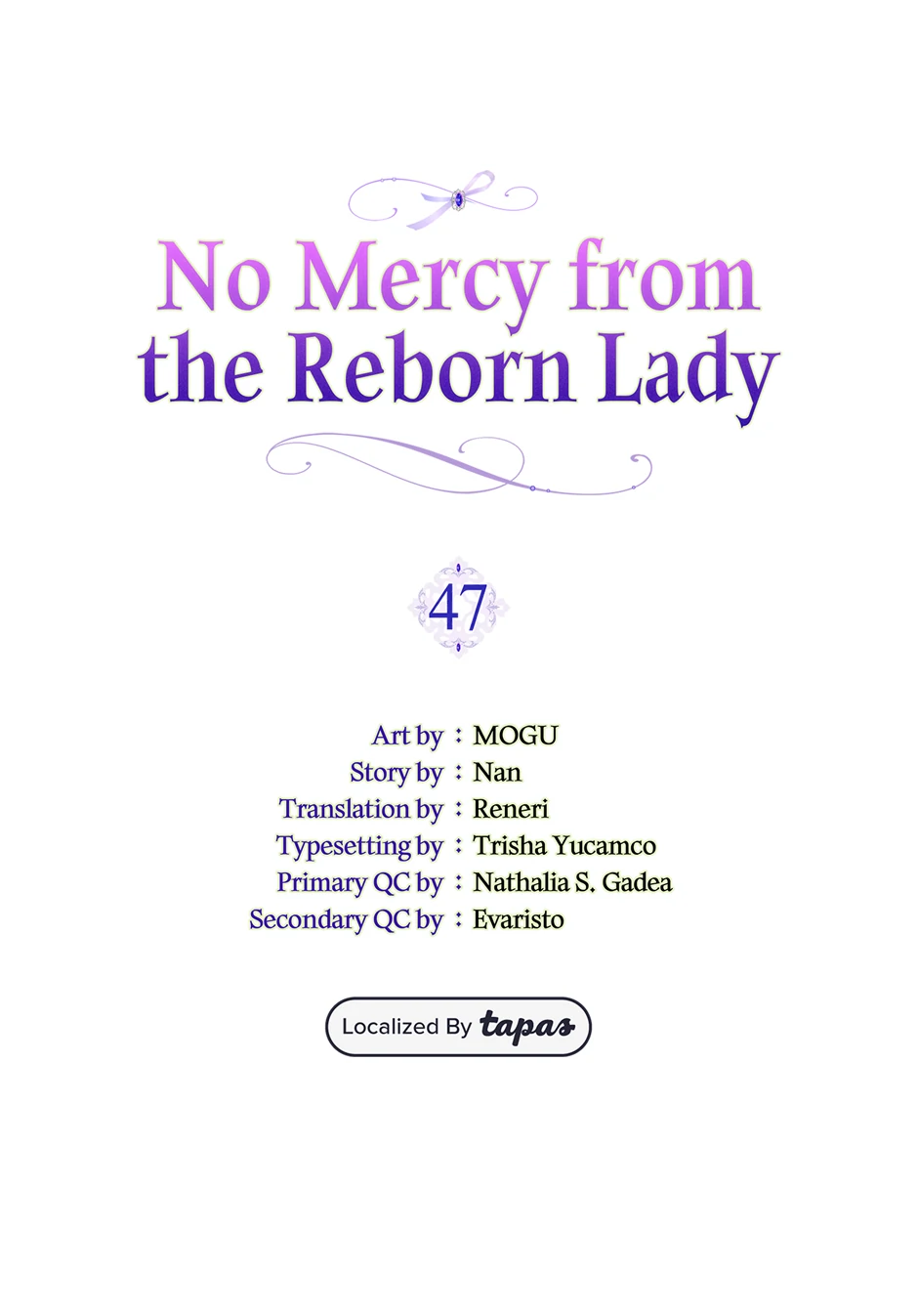 There is no forgiveness from the regressed lady chapter 49 page 1