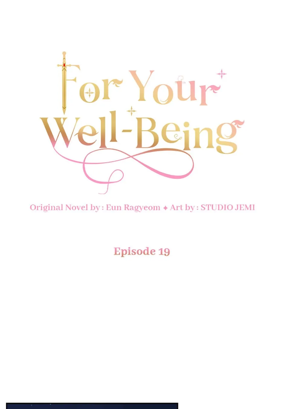 Only for Your Well-Being chapter 19 page 1