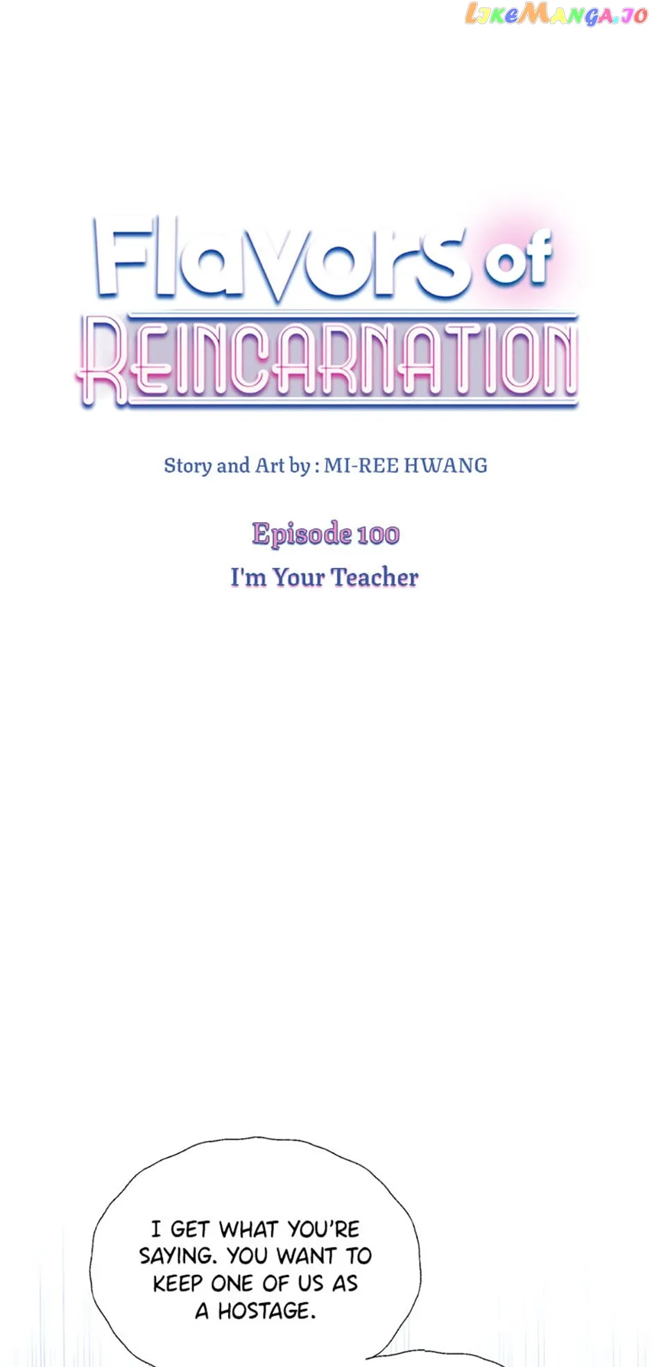 Flavors of Reincarnation chapter 100 page 1