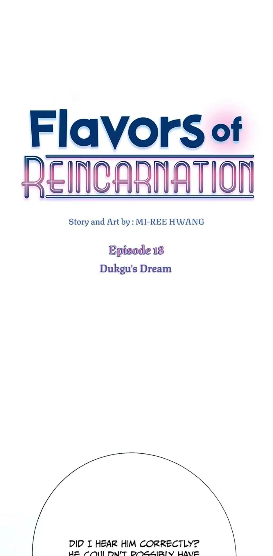 Flavors of Reincarnation chapter 18 page 1