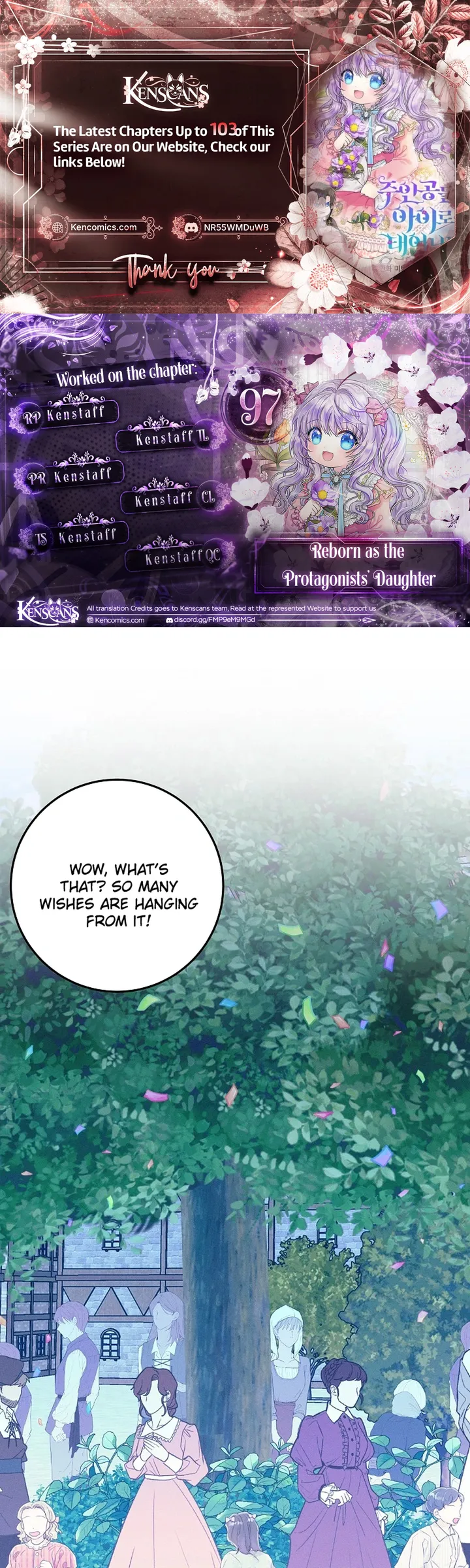 I’m the Main Character’s Child chapter 97 page 1