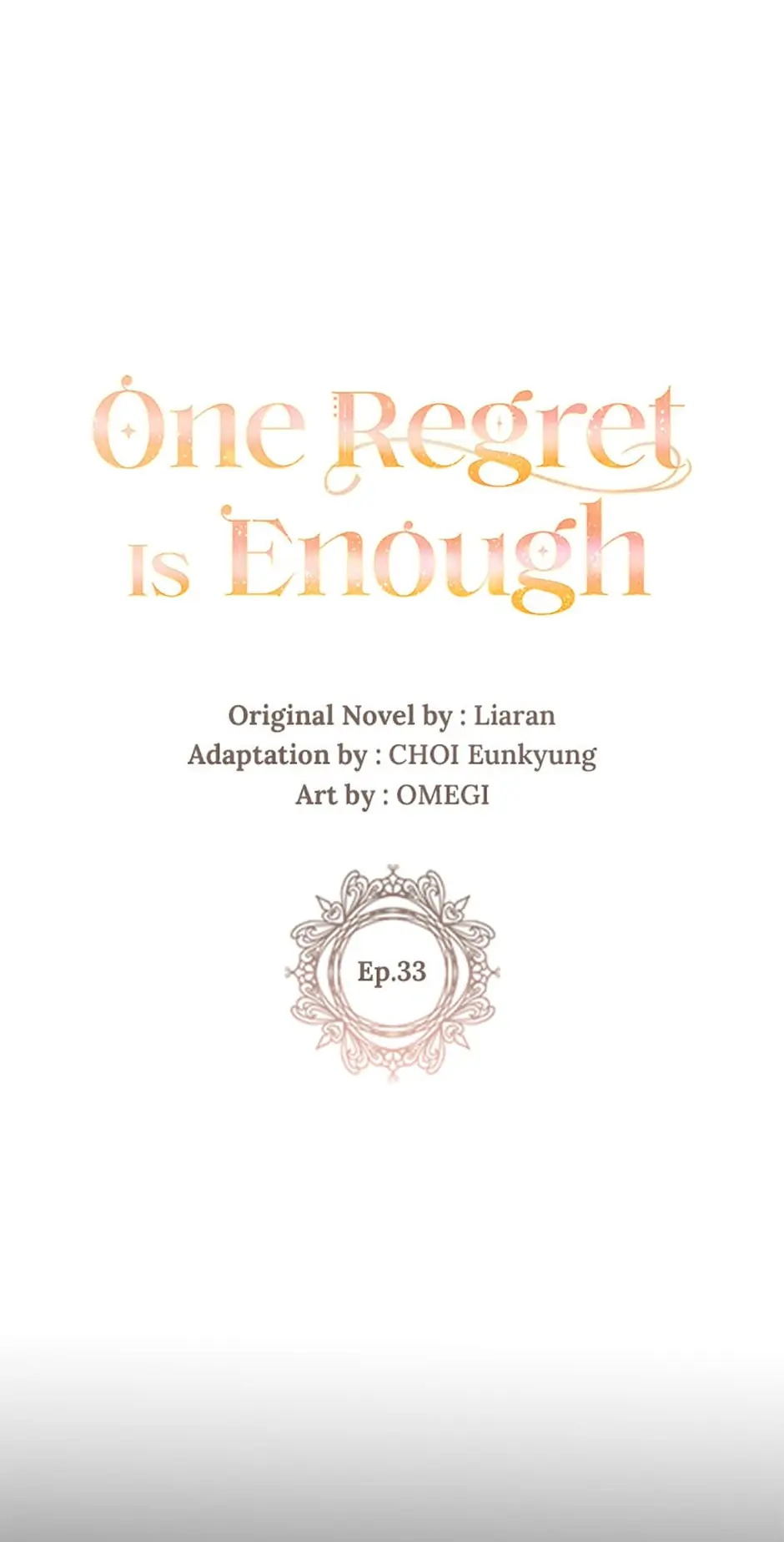 One Regret Is Enough chapter 33 page 6