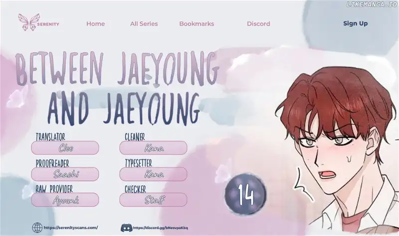 Between Jaeyoung and Jaeyoung chapter 14 page 1