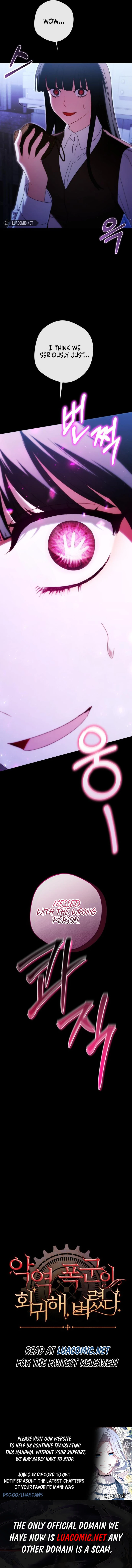 The villain tyrant has returned chapter 40 page 10
