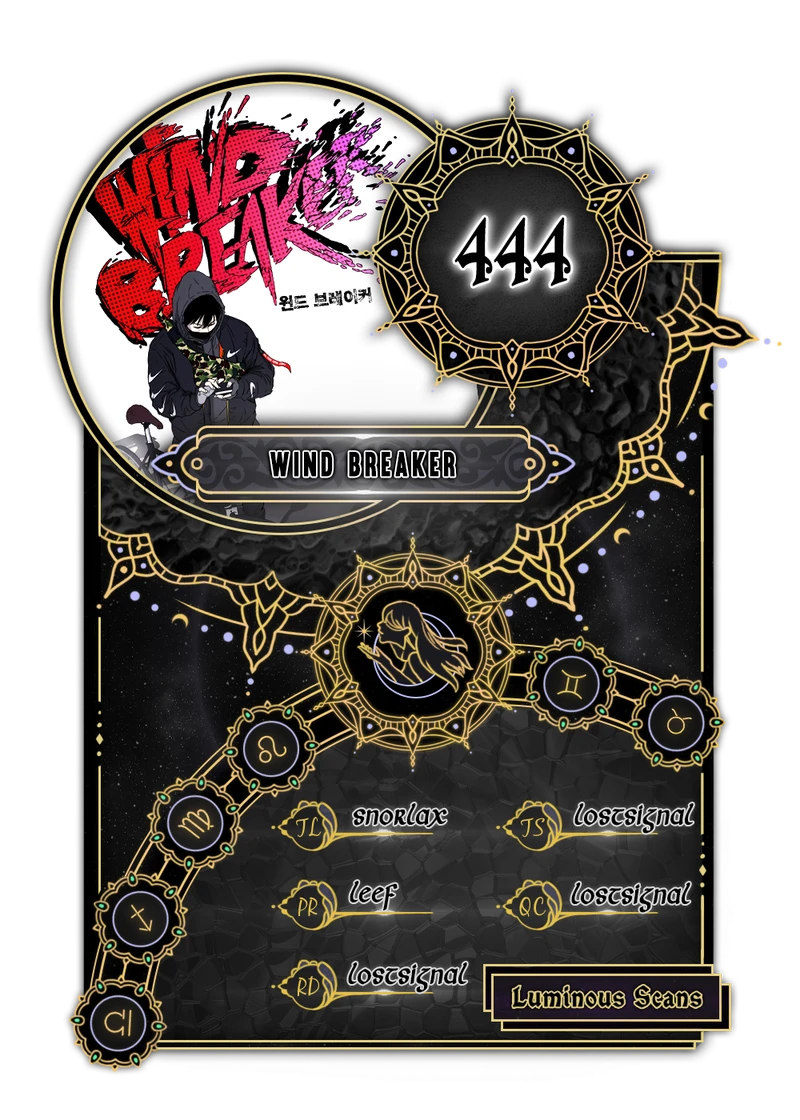 Wind Breaker chapter 444 page 1