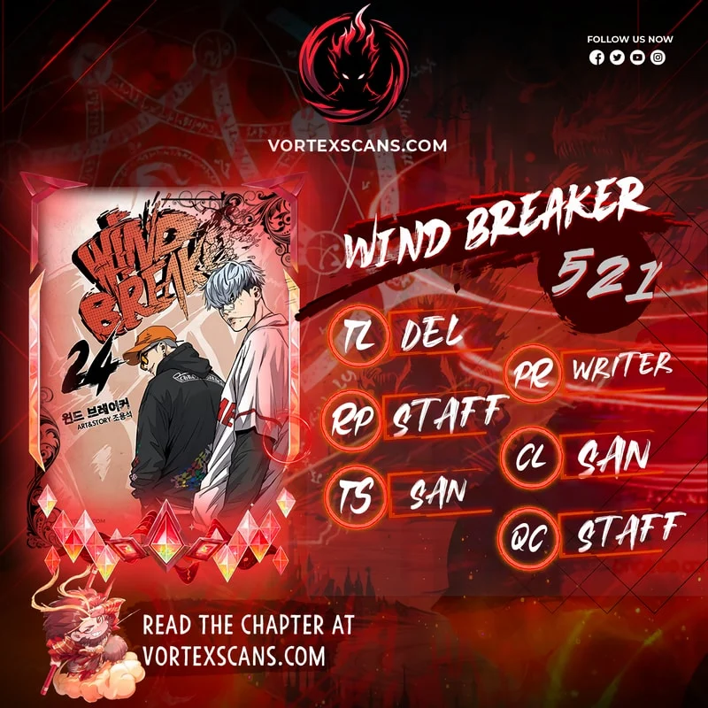 Wind Breaker chapter 521 page 1