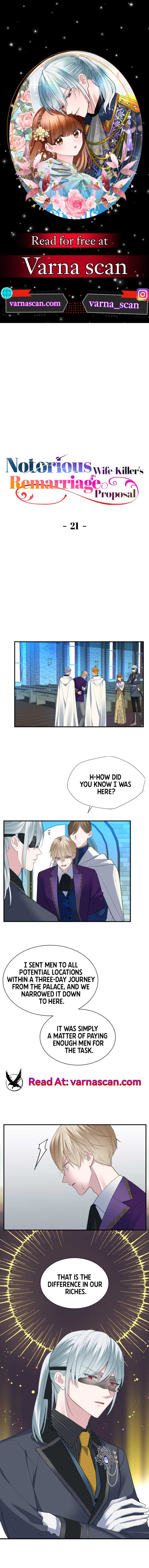 Notorious Wife-Killer’s Remarriage Proposal chapter 21 page 1