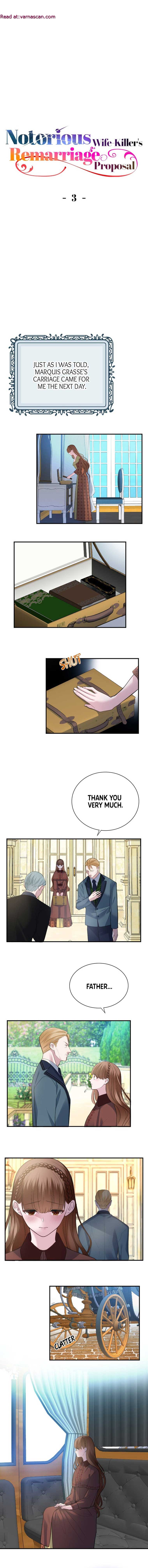 Notorious Wife-Killer’s Remarriage Proposal chapter 3 page 1