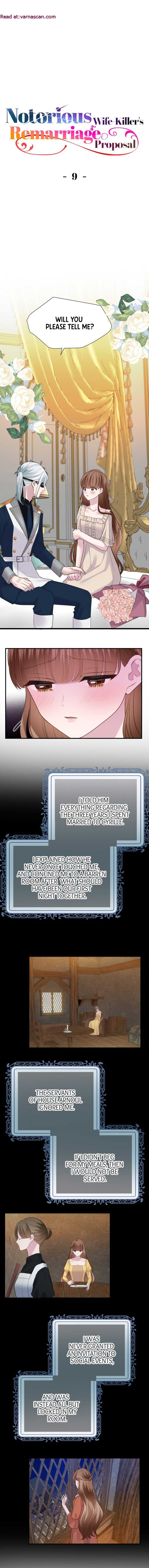 Notorious Wife-Killer’s Remarriage Proposal chapter 9 page 1