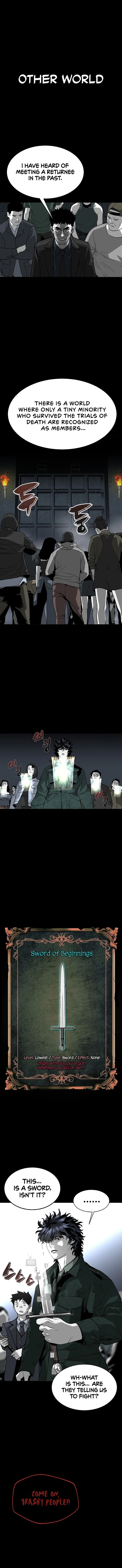 The main character hides his strength chapter 4 page 1