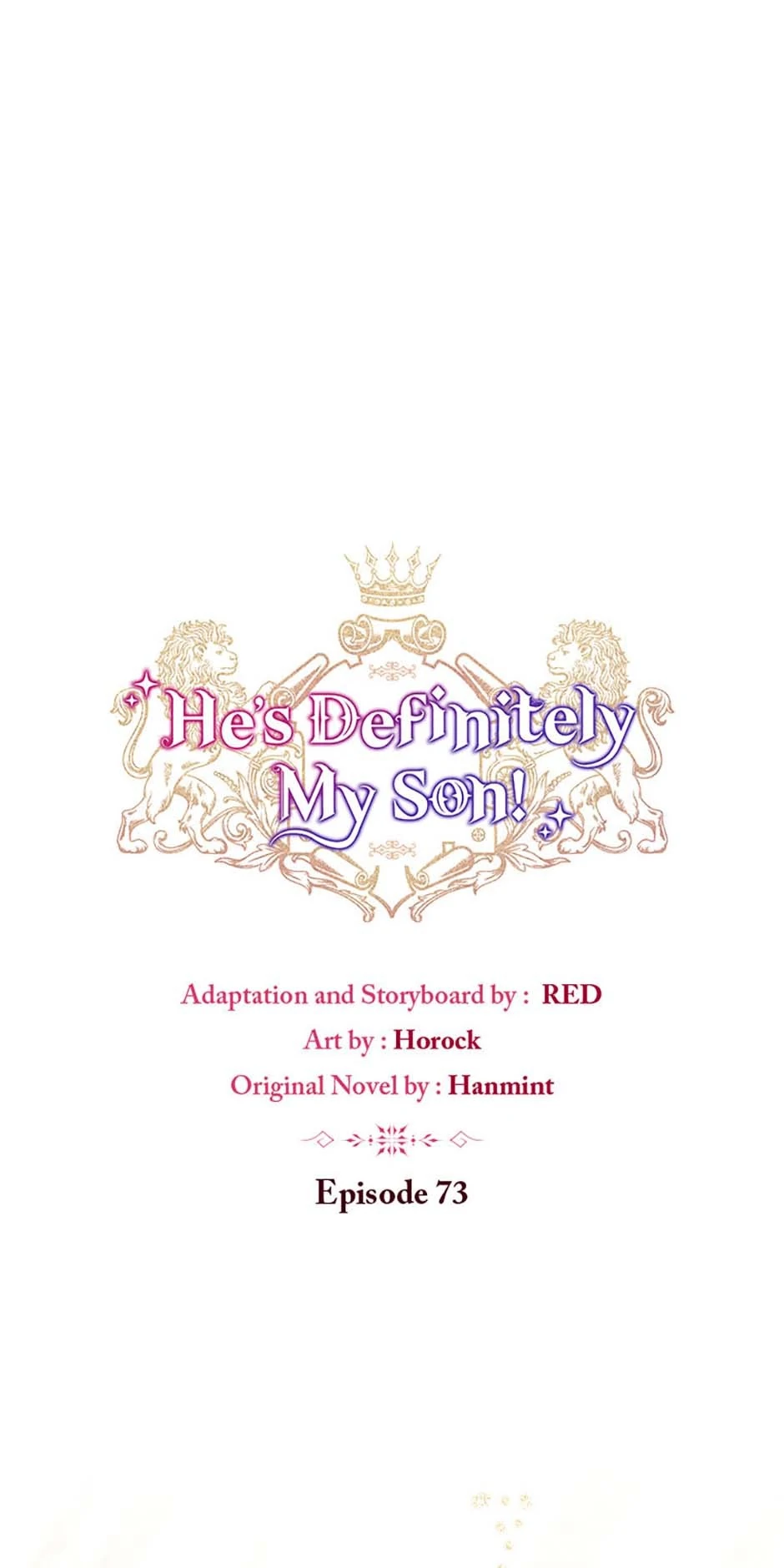 I’m Sure It’s My Baby chapter 73 page 1