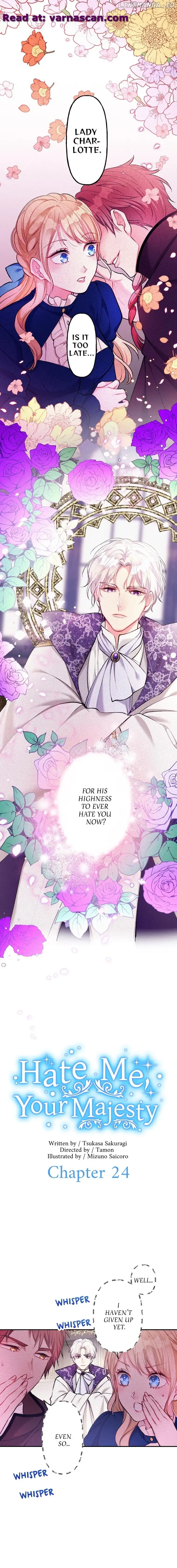 Hate Me, Your Majesty chapter 24 page 1