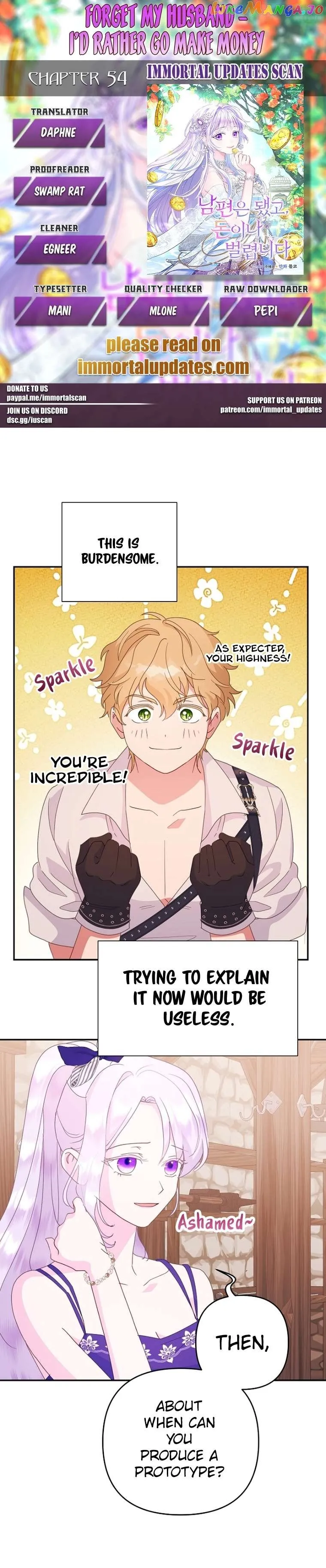 Forget My Husband, I’ll Go Make Money chapter 54 page 1