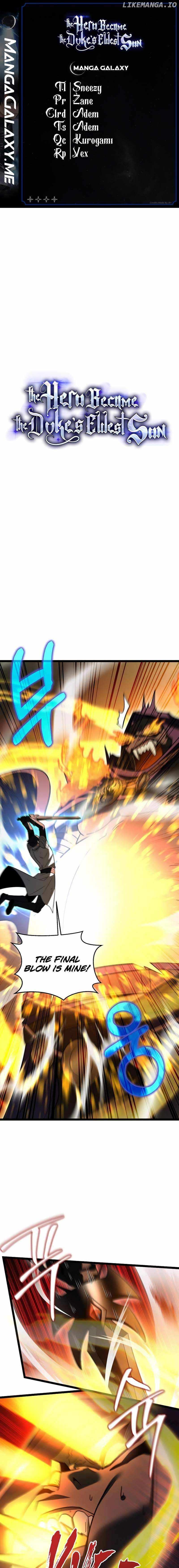 The Hero Became The Duke’s Eldest Son chapter 13 page 1