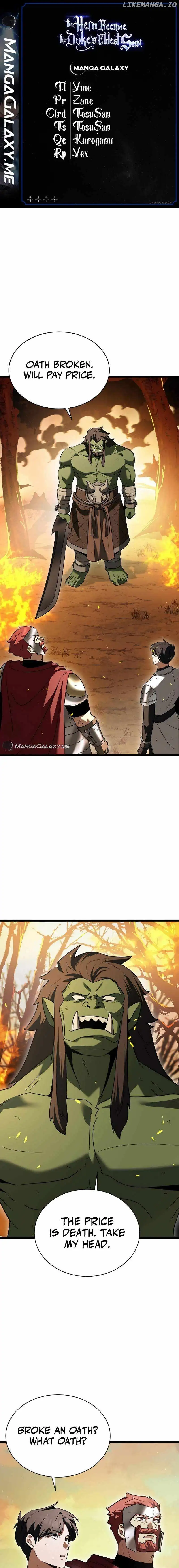 The Hero Became The Duke’s Eldest Son chapter 14 page 1