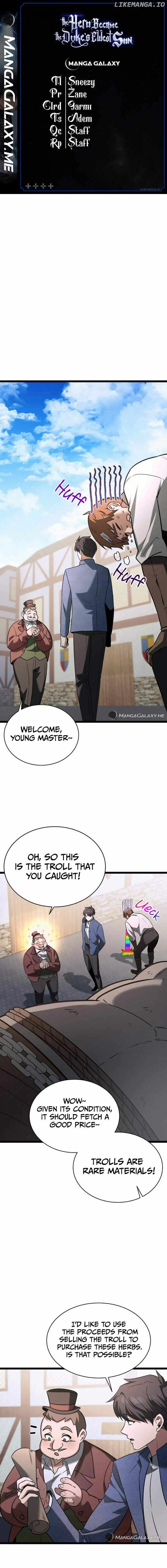The Hero Became The Duke’s Eldest Son chapter 8 page 1