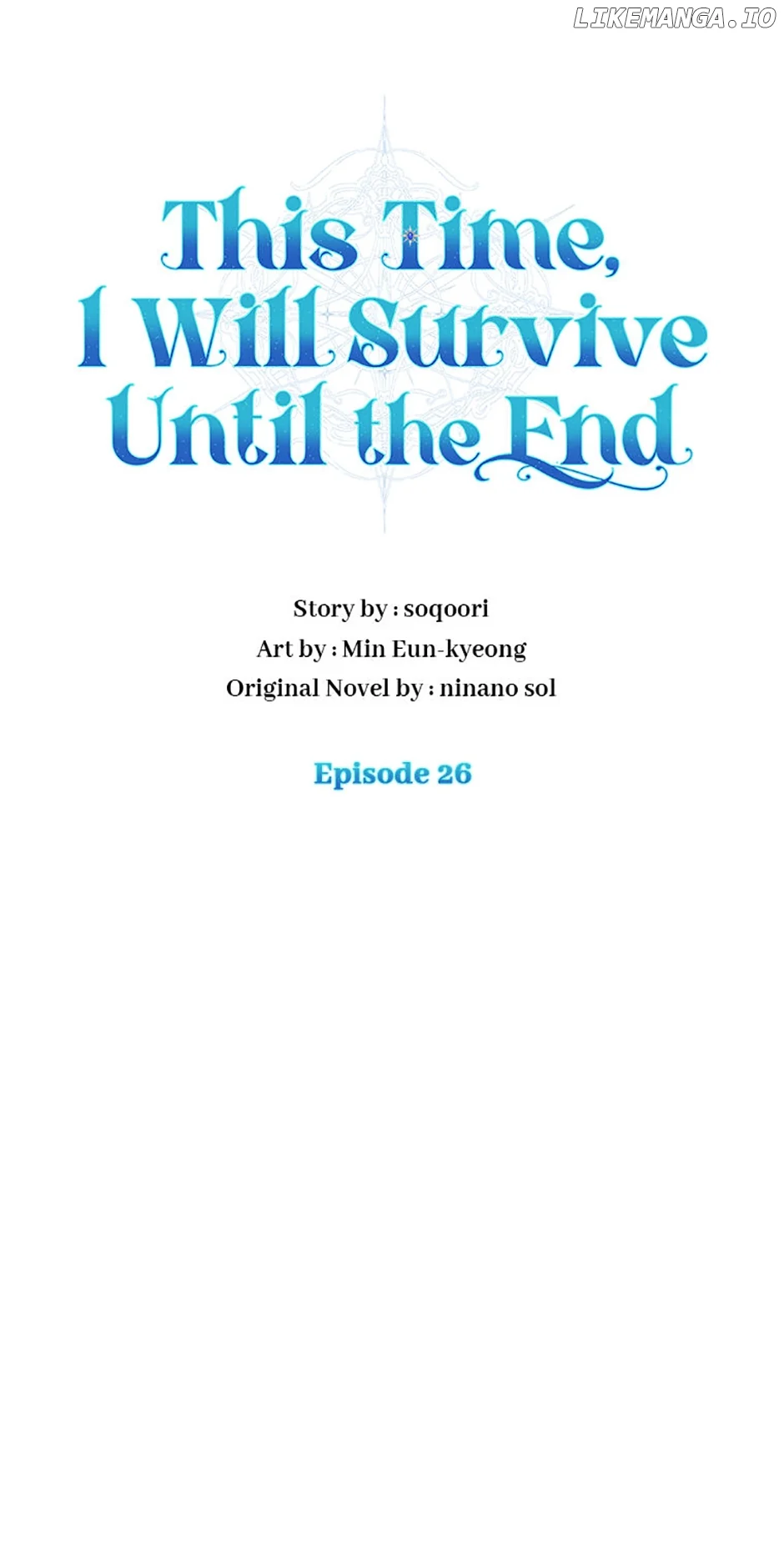 In This Life, I Will Survive Until the End chapter 26 page 66