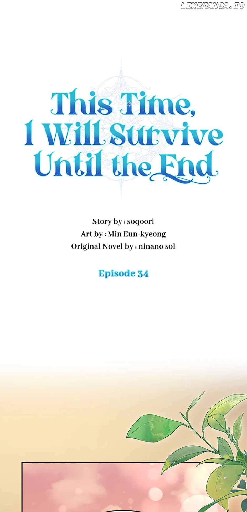 In This Life, I Will Survive Until the End chapter 34 page 1