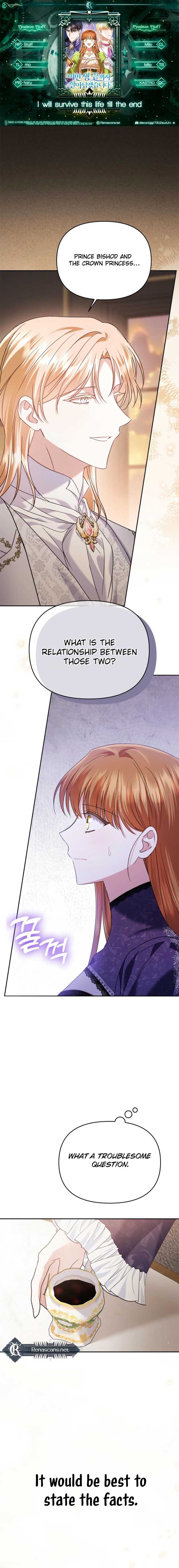 In This Life, I Will Survive Until the End chapter 46 page 1