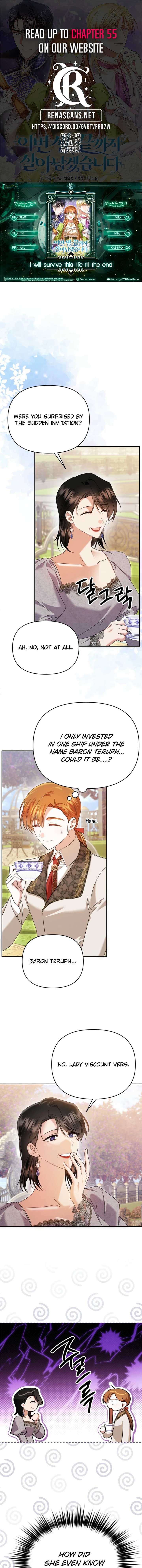In This Life, I Will Survive Until the End chapter 48 page 1