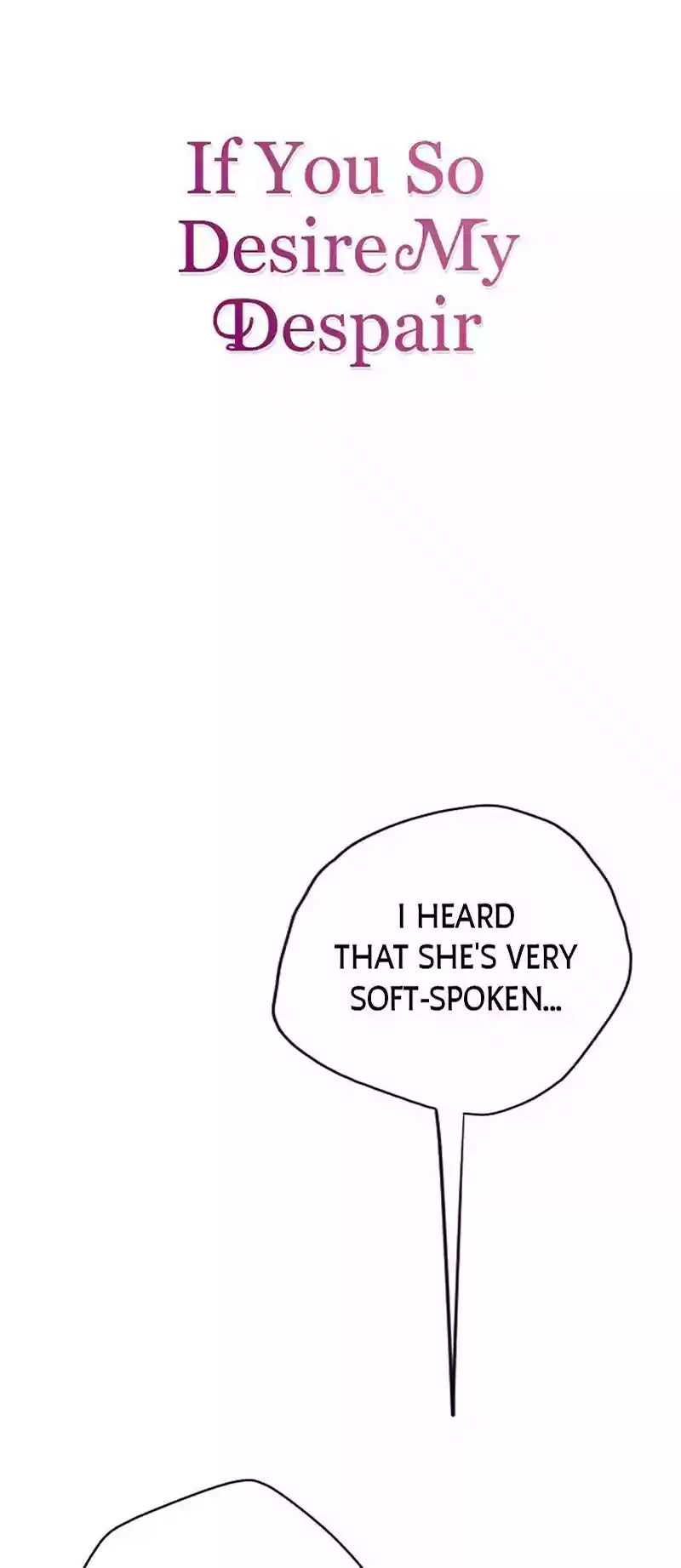 If You Wish for My Despair chapter 56 page 1