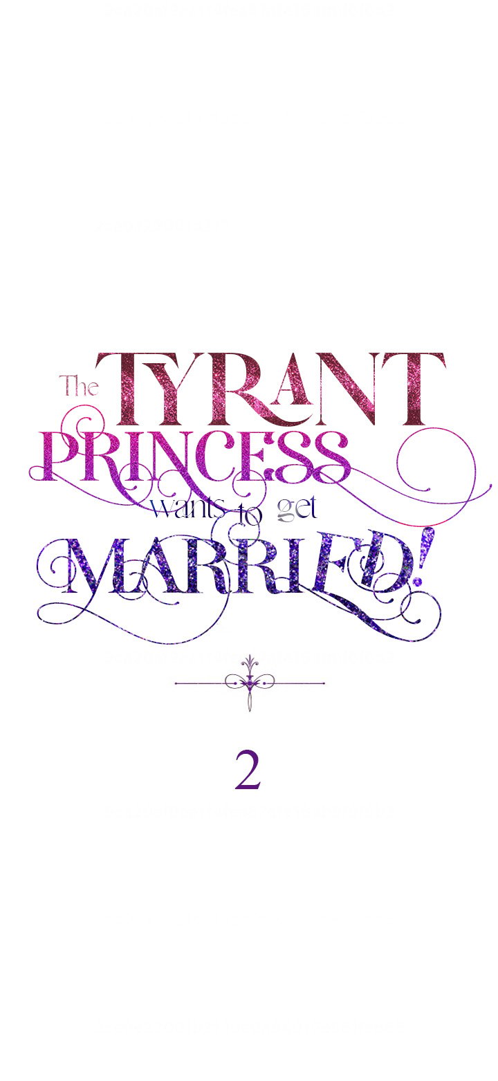 The Tyrant Princess Wants to Get Married! chapter 2 page 4