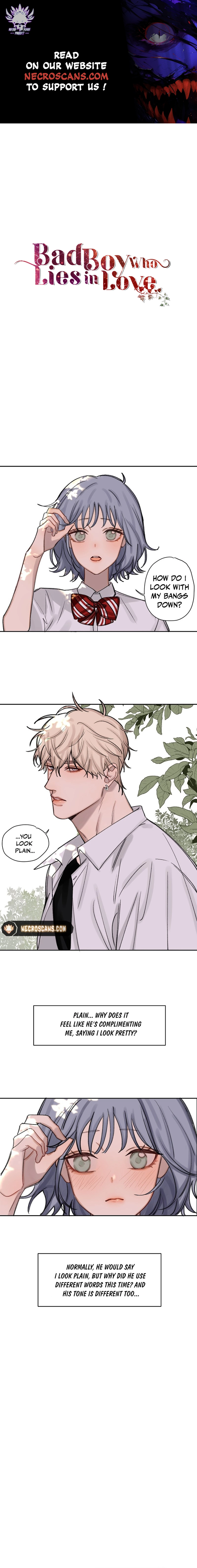 Bad Boy Who Lies in Love chapter 7 page 1