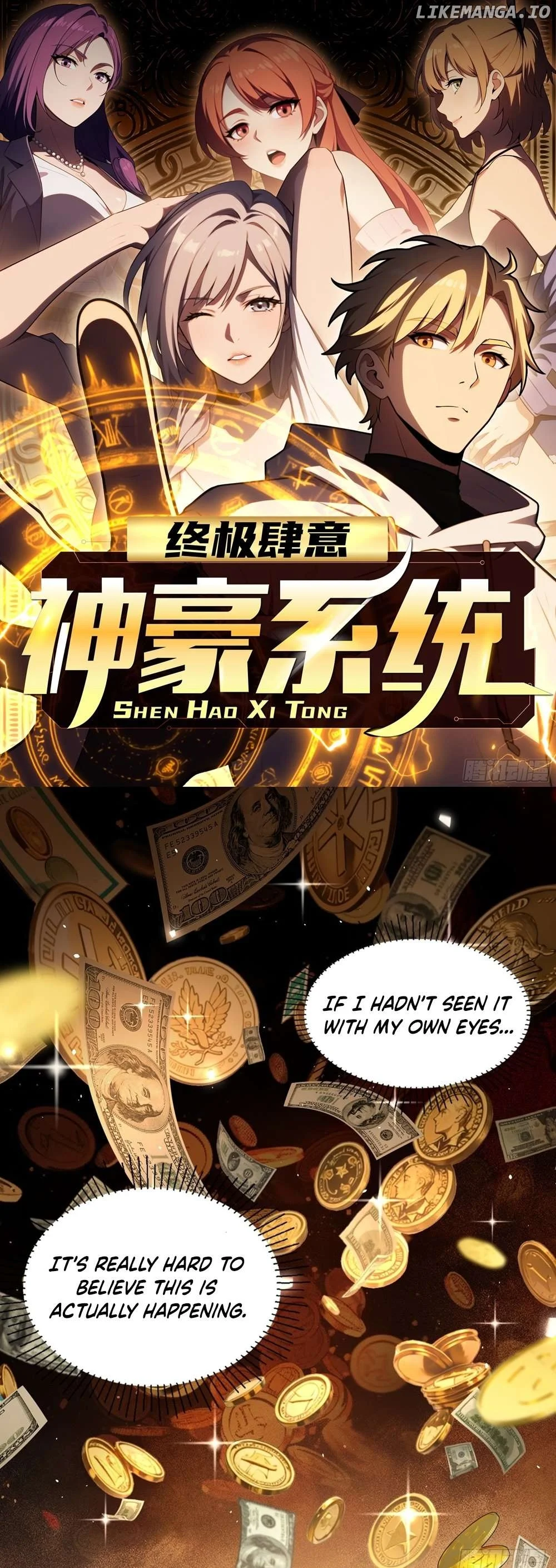 The Ultimate Wantless Godly Rich System chapter 2 page 1