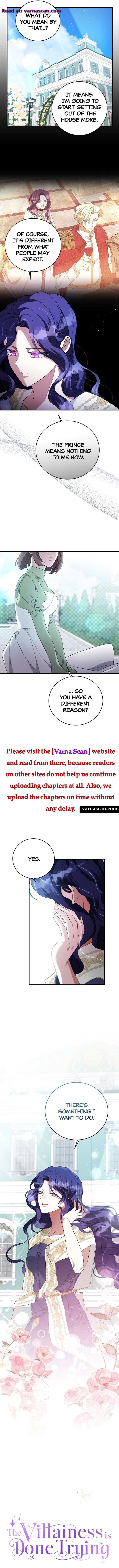 The Villainess is Done Trying chapter 21 page 3
